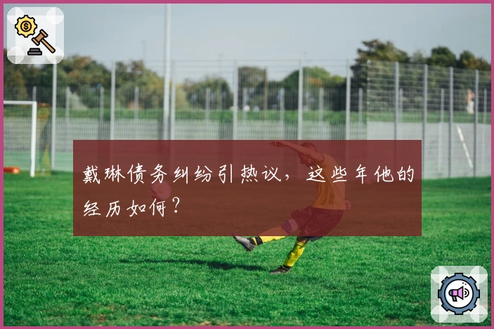 戴琳债务纠纷引热议，这些年他的经历如何？