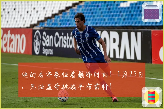 他的名字象征着巅峰时刻！1月25日，见证盖奇挑战平布雷特！